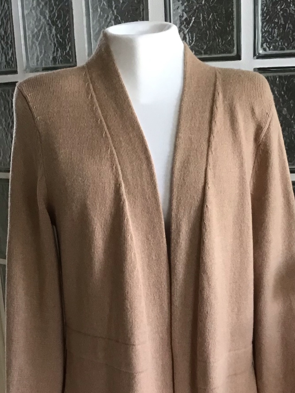 Talbots Long Open Cardigan